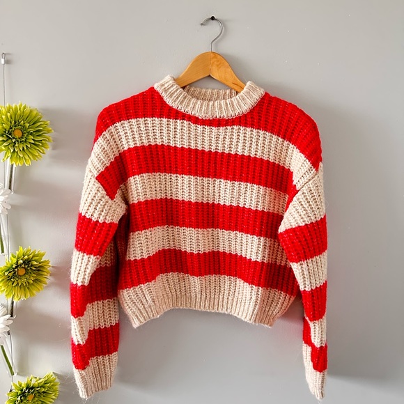 ❌SOLD❌ZARA | Striped soft sweater - Picture 8 of 8
